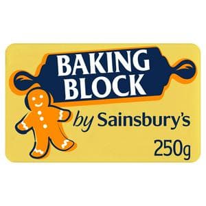 Sainsbury's Baking Block 250g