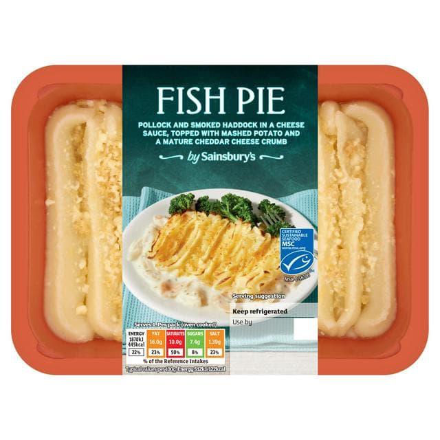 Sainsbury's Fish Pie 400g (Serves 1) - gallery image 1