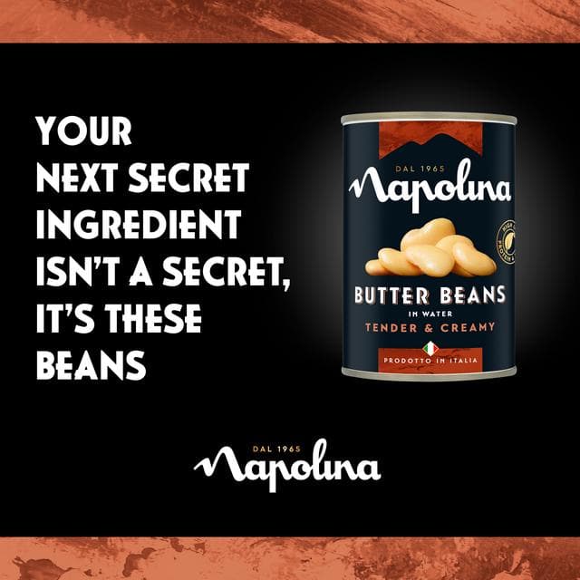 Napolina Butter Beans 400g (240g*) - gallery image 2