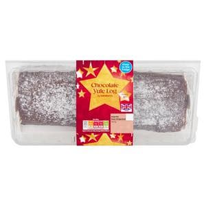 Sainsbury's Chocolate Yule Log 645g