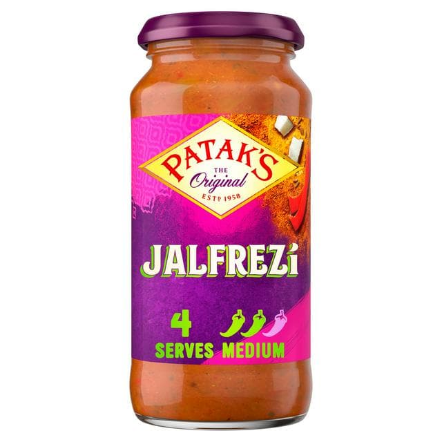 Patak's Indian 450g Jalfrezi Curry Sauce - gallery image 1