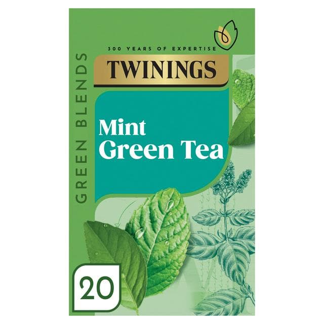 Twinings Mint Green Tea, 20 Tea Bags - gallery image 1
