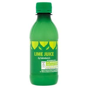 Sainsbury's Lime Juice 250ml