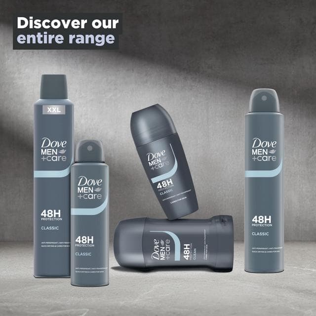 Dove Men+Care Anti-Perspirant Deodorant Stick, Clean Comfort 50ml - gallery image 4