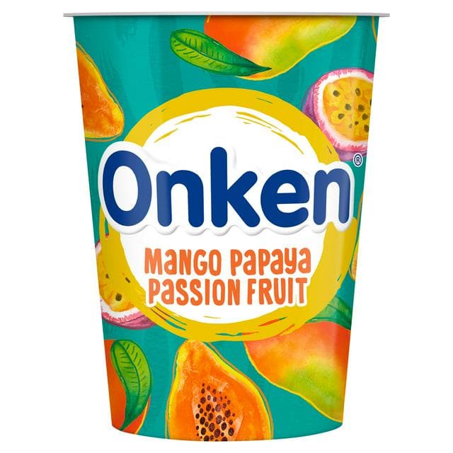 Onken Mango, Papaya & Passionfruit Biopot Yogurt 450g - gallery image 1