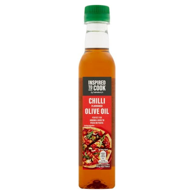 Sainsbury's Chilli Flavoured Olive Oil, Inspired to Cook 250ml - gallery image 1