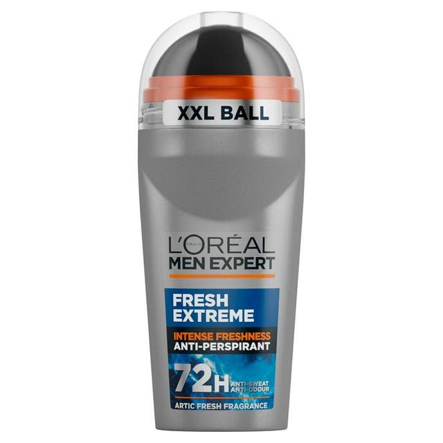 L'Oreal Men Expert 50ml Deodorant Fresh Extreme Roll On 48H Anti-Perspirant - gallery image 1