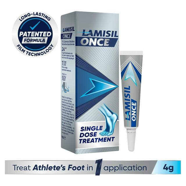 Lamisil Once, Athletes Foot Single Dose Treatment 4g - gallery image 1