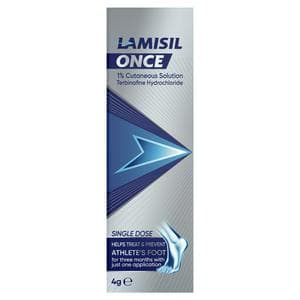 Lamisil Once, Athletes Foot Single Dose Treatment 4g