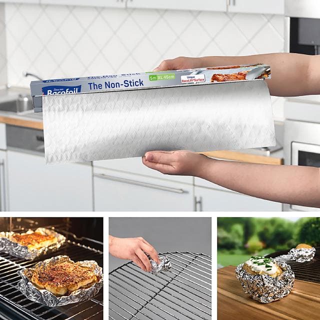 Bacofoil Non-Stick Foil 450mmx5m - gallery image 4