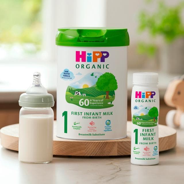 HiPP Organic 1 First Infant Baby Milk Ready to Feed Liquid Formula From Birth 200ml - gallery image 2