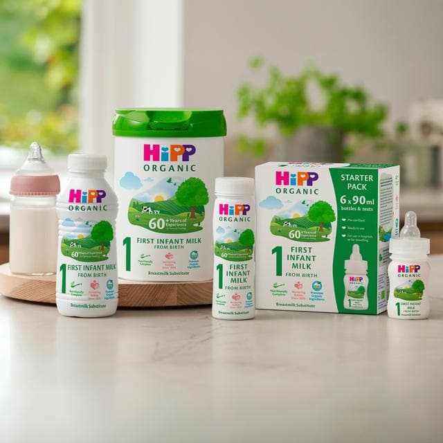 HiPP Organic 1 First Infant Baby Milk Ready to Feed Liquid Formula From Birth 200ml - gallery image 4