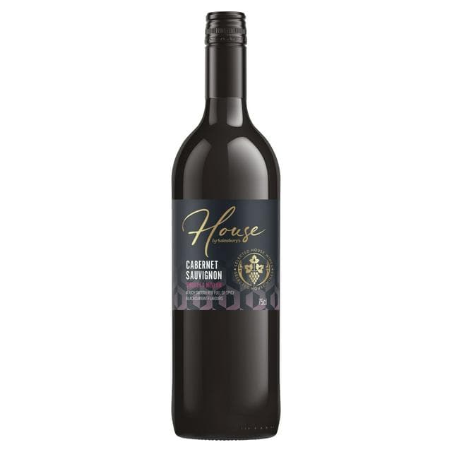 Sainsbury's House Cabernet Sauvignon Red Wine 75cl - gallery image 1