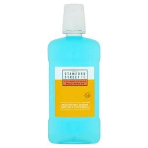 Stamford Street Co. Coolmint Fluoride Mouthwash 500ml