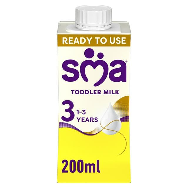 SMA Toddler Milk 1-3 Years Ready to Use Formula Milk 200ml - gallery image 1