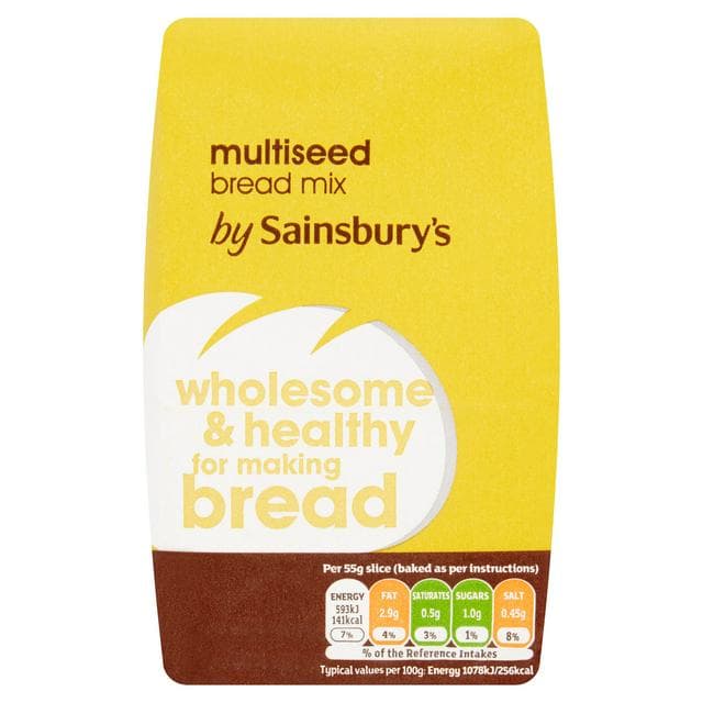 Sainsbury's Multiseed Bread Mix 500g - gallery image 1