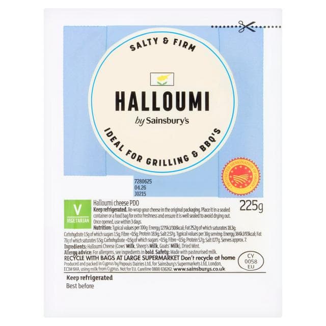 Sainsbury's Cypriot Halloumi Cheese 225g - gallery image 1
