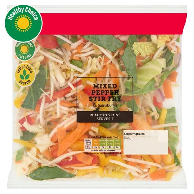 Sainsbury's Mixed Pepper Stir Fry 300g - gallery image 1