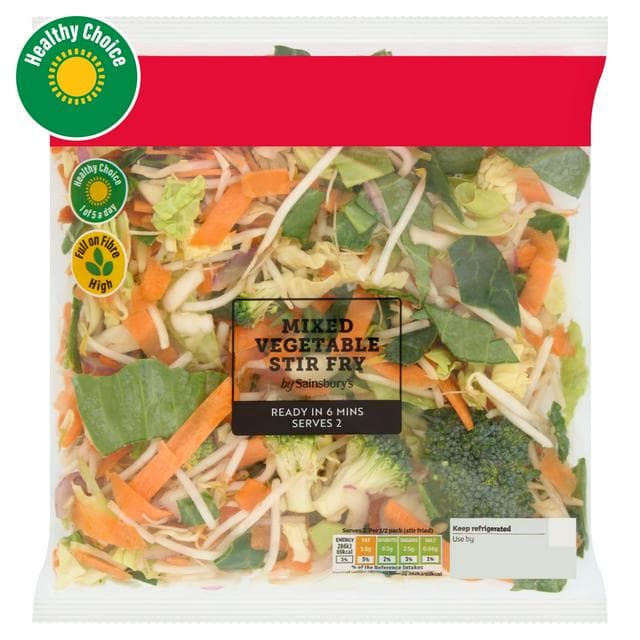 Sainsbury's Mixed Vegetable Stir Fry 300g - gallery image 1