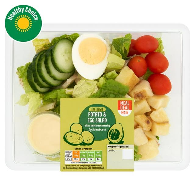 Sainsbury's Potato & Egg Salad with a Salad Cream Dressing 300g - gallery image 1