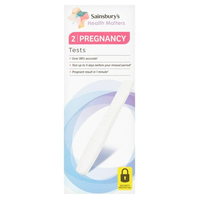 Sainsbury's Healthcare Pregnancy Test x2 - gallery image 1