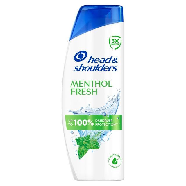 Head & Shoulders Menthol Fresh Anti-Dandruff Shampoo 400ml - gallery image 1