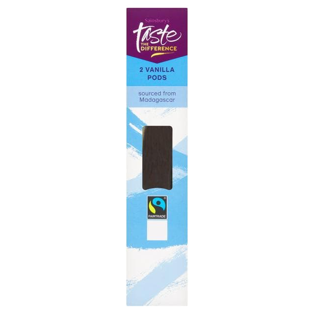 Sainsbury's Taste the Difference 2 Madagascan Fairtrade Vanilla Pods - gallery image 1