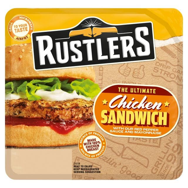 Rustlers The Ultimate 150g Chicken Sandwich - gallery image 1