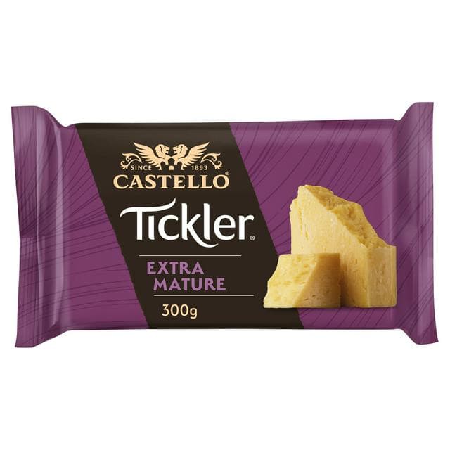 Castello Tickler Extra Mature Cheddar Cheese 300g - gallery image 1