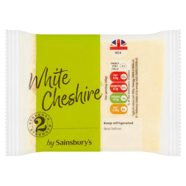 Sainsbury's White Cheshire Cheese 250g - gallery image 1