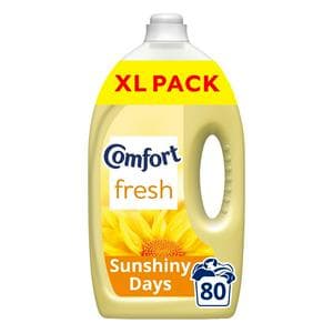 Comfort Fresh Sunshiny Days Fabric Conditioner 80 washes 2.4L