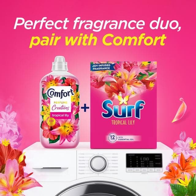 Surf Tropical Lily 45 Washes Laundry Washing Detergent Powder 2.25kg - gallery image 6