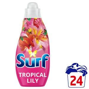 Surf Tropical Lily 24 washes Concentrated Liquid Laundry Washing Detergent 648ml
