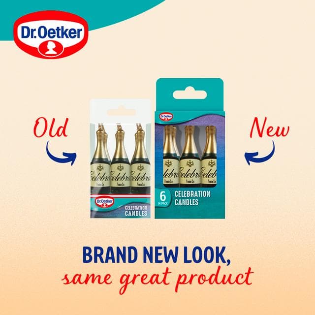 Dr. Oetker Celebration Candles x6 - gallery image 2