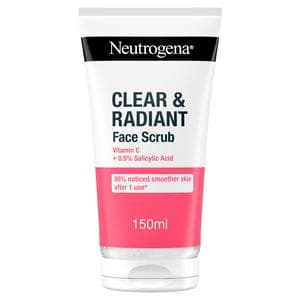 Neutrogena Clear & Radiant Face Scrub 150ml