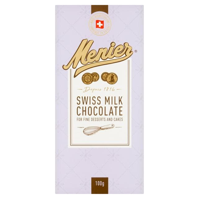 Menier Swiss Milk Cooking Chocolate 100g - gallery image 1