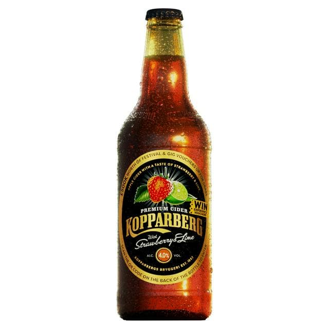 Kopparberg Strawberry & Lime Cider 500ml - gallery image 1