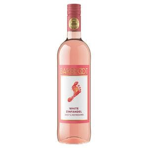 Barefoot White Zinfandel Rose Wine 75cl