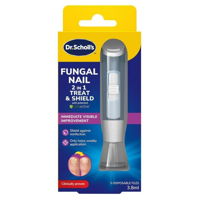 Dr. Scholl's 3.8ml Fungal Nail 2 in 1 Treat & Shield - gallery image 1