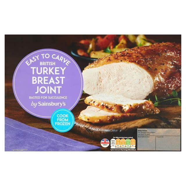 Sainsbury's Turkey Breast Joint 1.6kg - gallery image 1