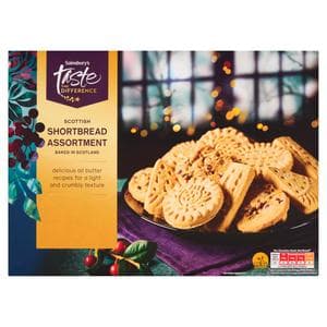 Sainsbury's Shortbread Assortment All Butter Recipe, Taste the Difference 400g