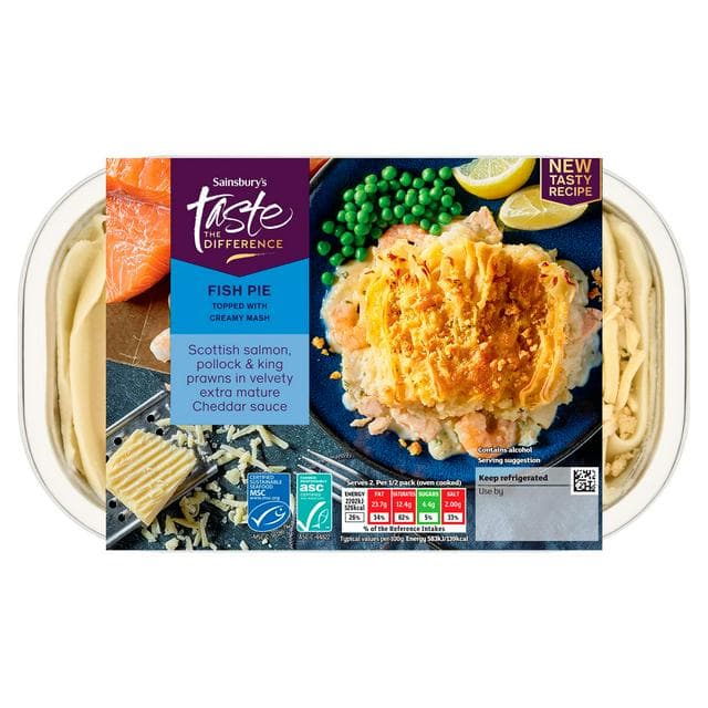 Sainsbury's Fish Pie, Taste the Difference 800g (Serves 2) - gallery image 1
