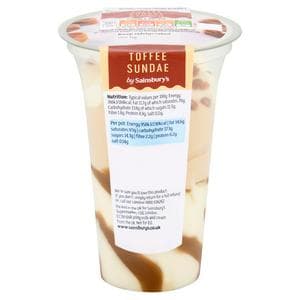 Sainsbury's Toffee Sundae 125g