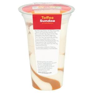 Sainsbury's Toffee Sundae 125g