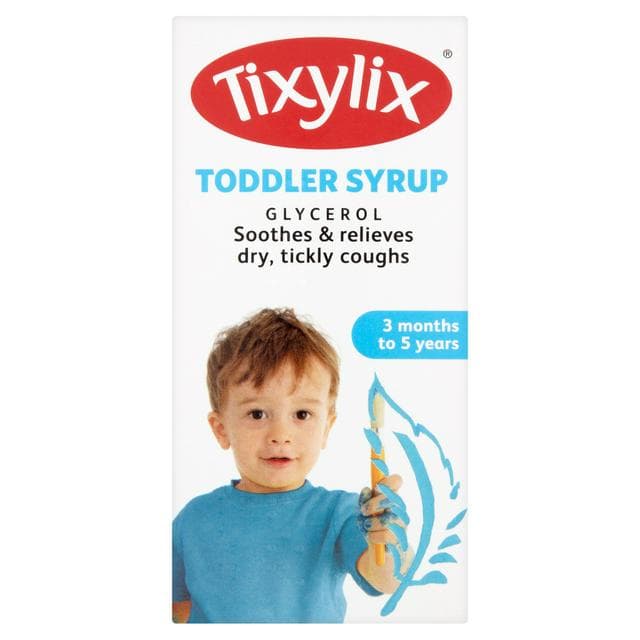 Tixylix Glycerol Toddler Syrup 3 Months to 5 Years 100ml - gallery image 1