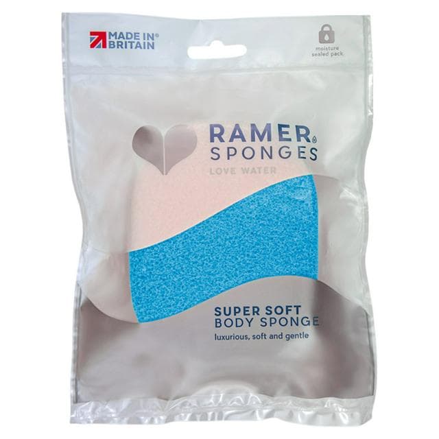 Ramer Cascade Shower Sponge x1 (colour varies) - gallery image 1