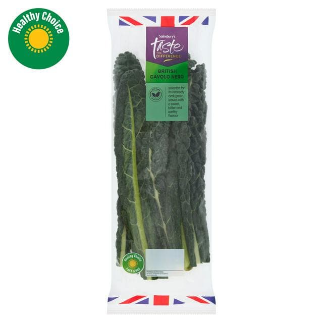 Sainsbury's British Cavolo Nero, Taste the Difference - gallery image 1