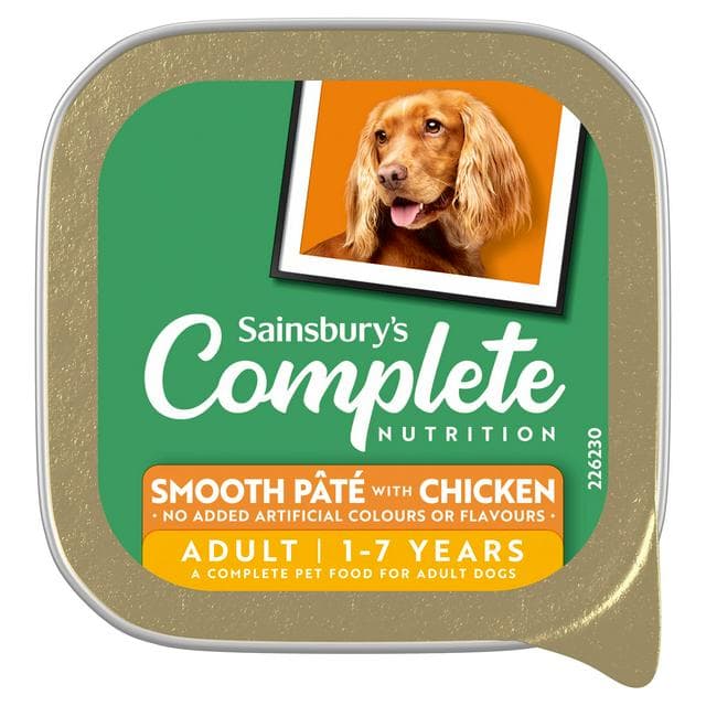 Sainsbury's Adult Dog Food Farmhouse Kitchen Smooth Pate with Chicken 150g - gallery image 1