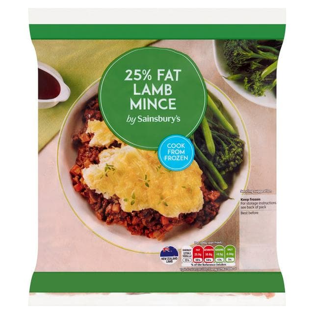 Sainsbury's New Zealand Lamb Mince 500g - gallery image 1