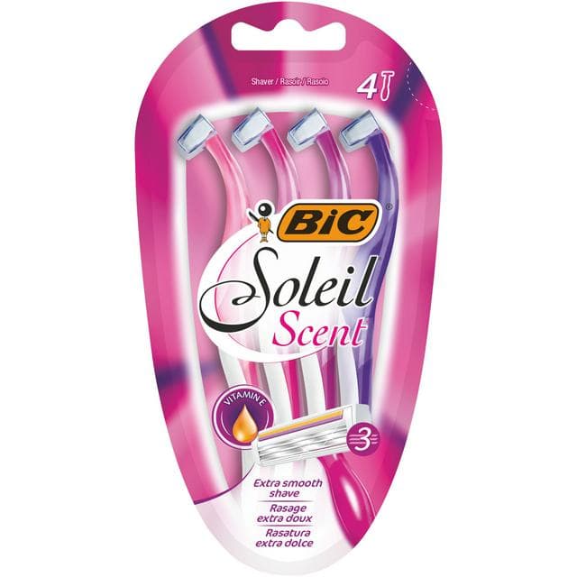 BIC Soleil Scent Disposable Women's Razors 4 Pack - gallery image 1